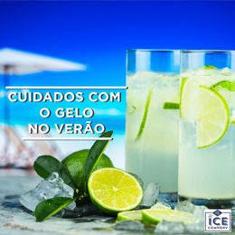 O gelo e a água
